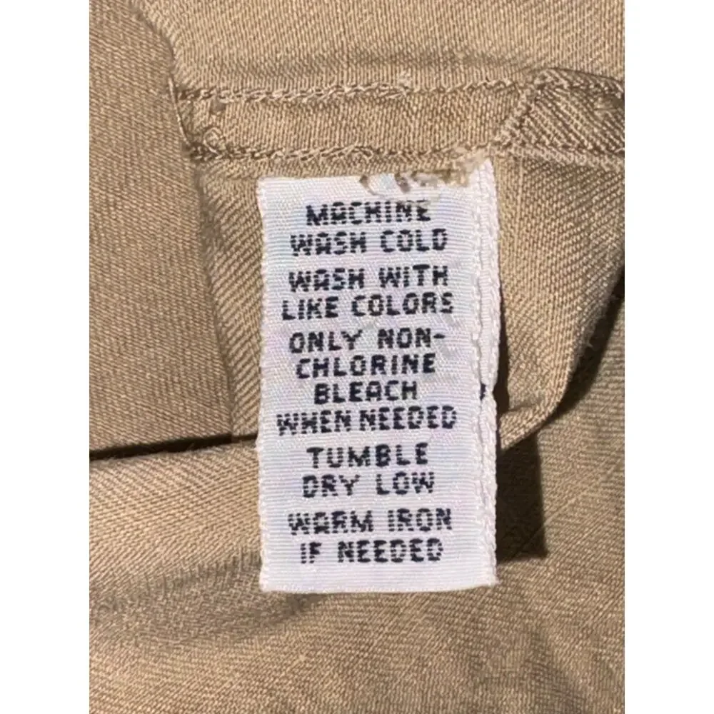 Vintage Polo Ralph Lauren Caldwell Camp Loop Shirt Mens Large L Linen Silk Blend